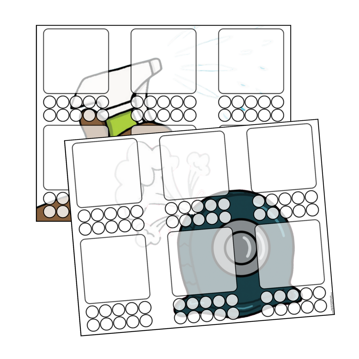 Open-Ended | Therapy Trial Mats | Lateralization Sound Cues