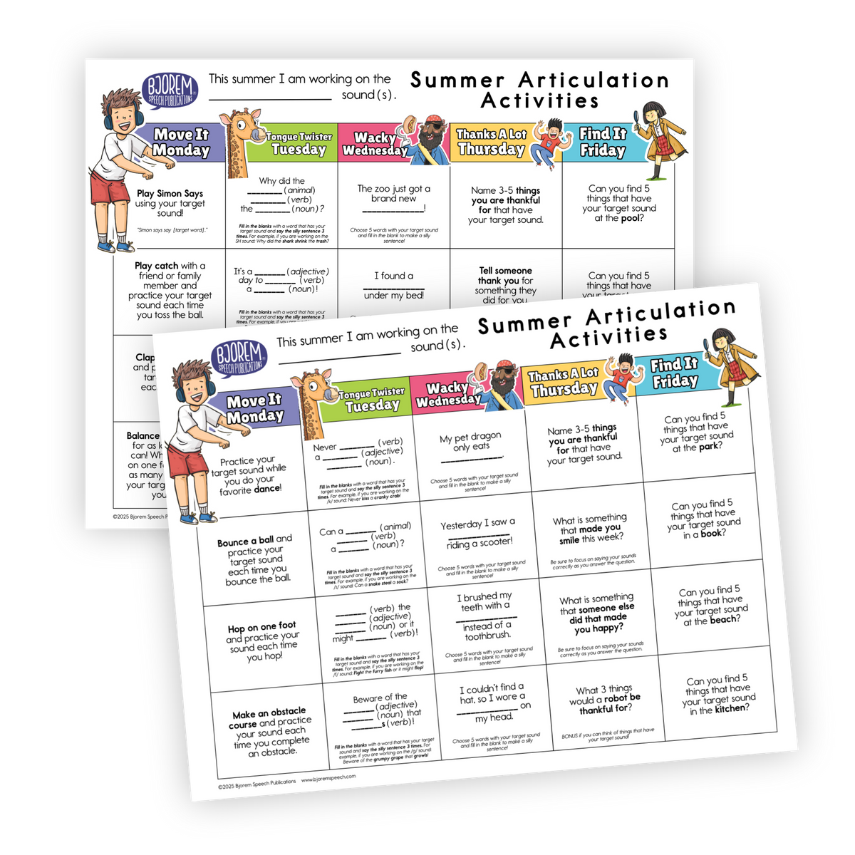 Articulation | Articulation Calendars