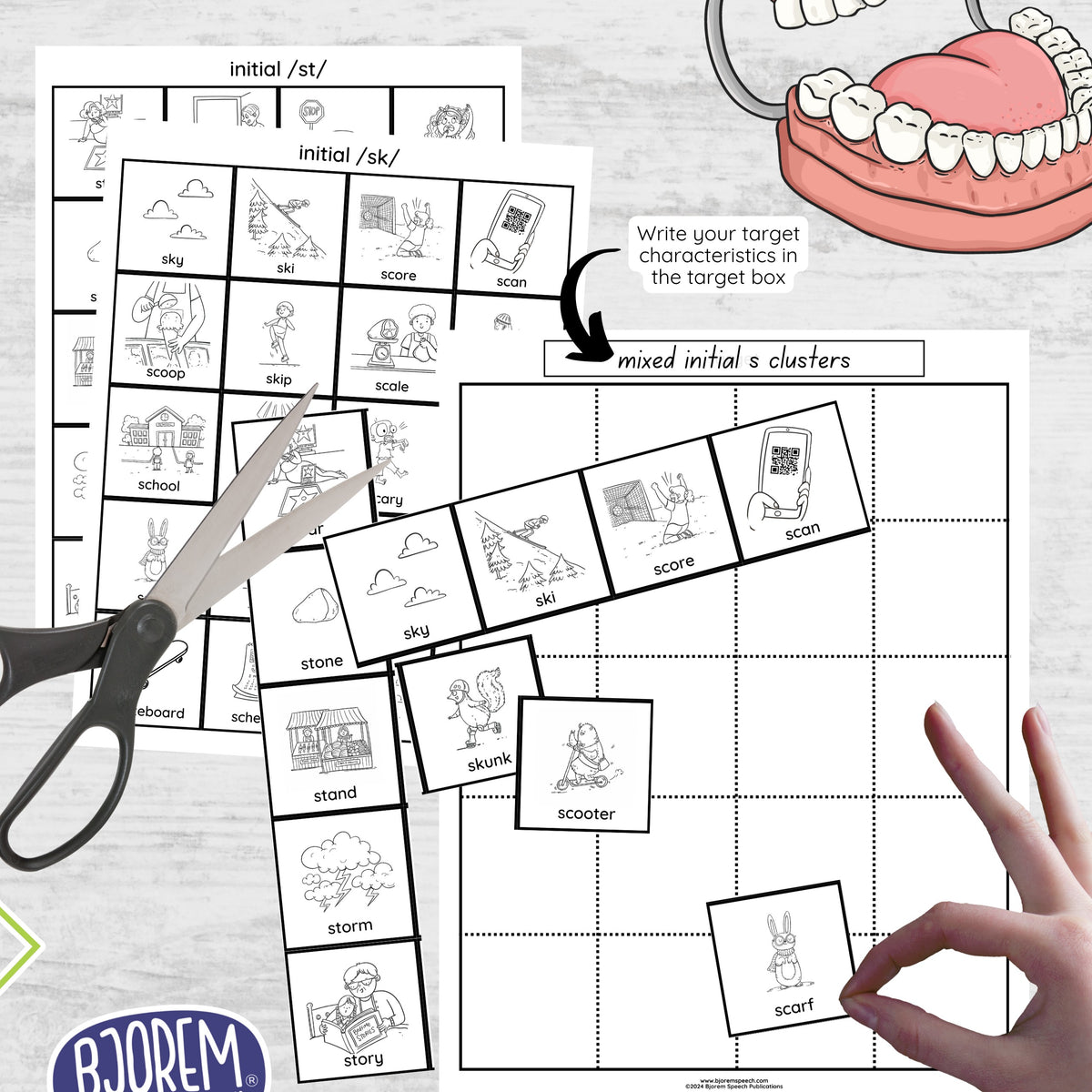 Articulation Practice Sheets | Custom Template