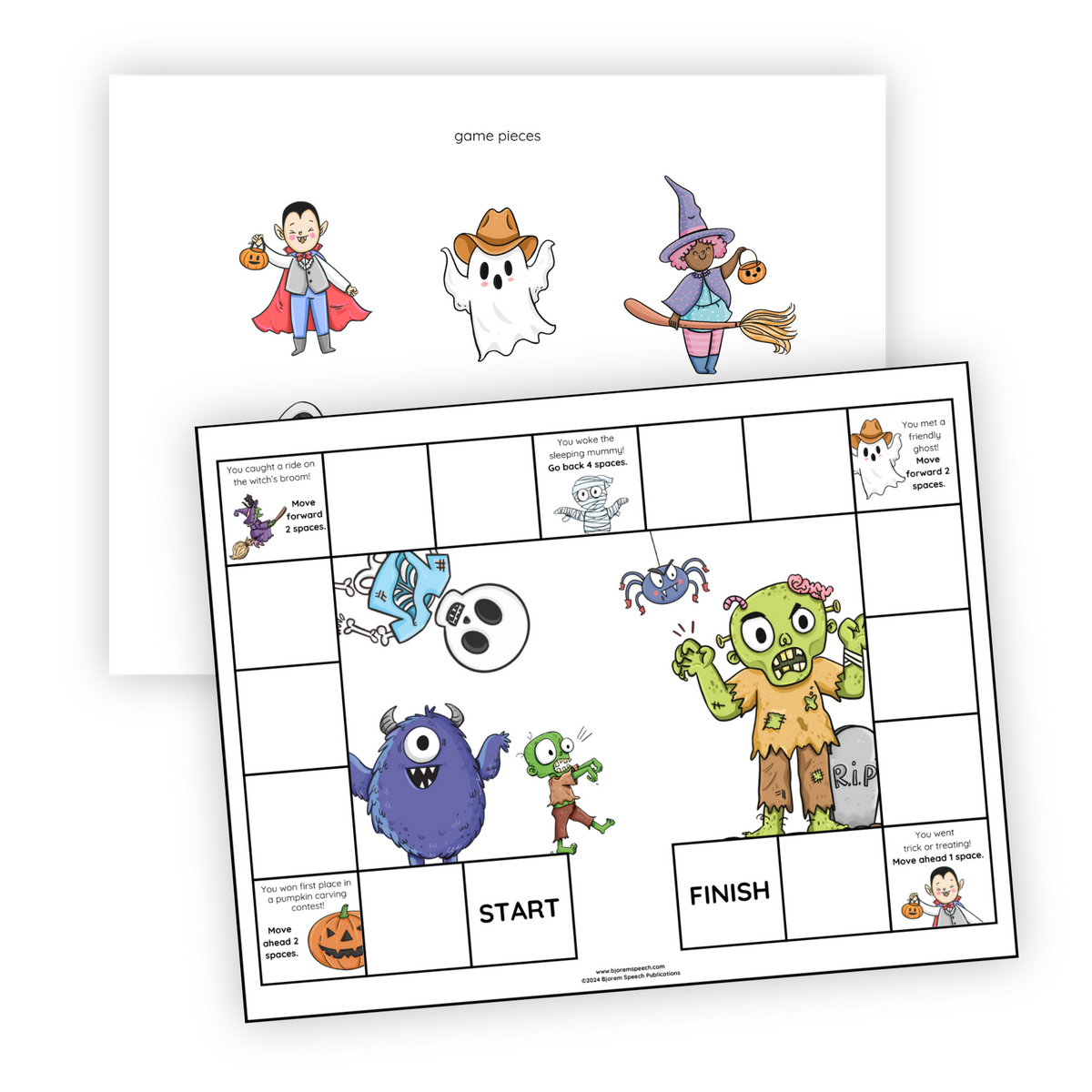 Open-Ended | Game Boards | Halloween