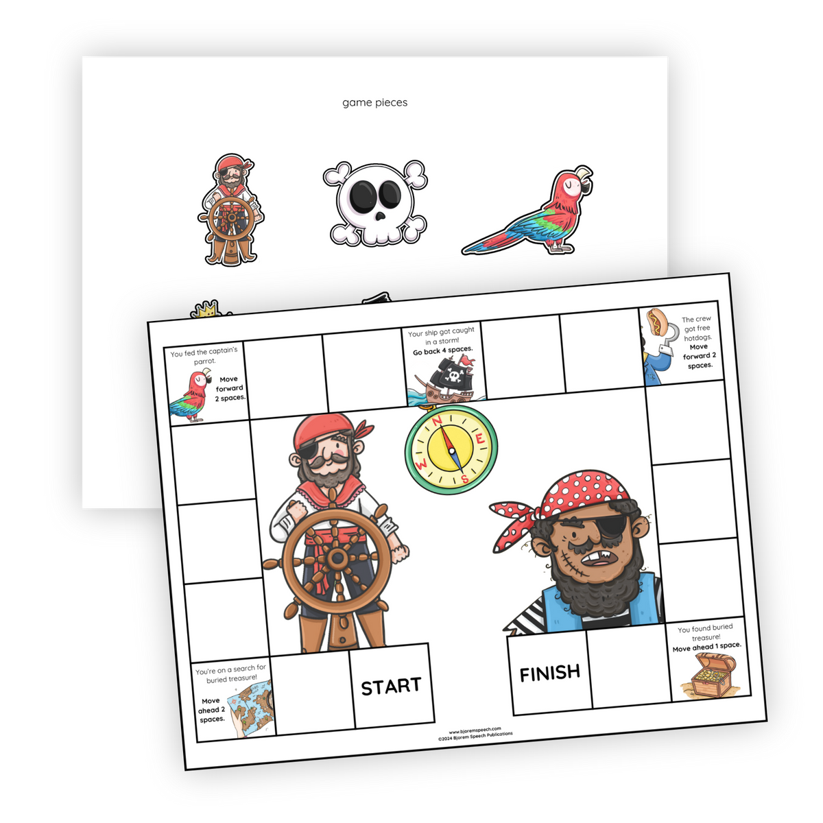 Open-Ended | Game Boards | Pirate