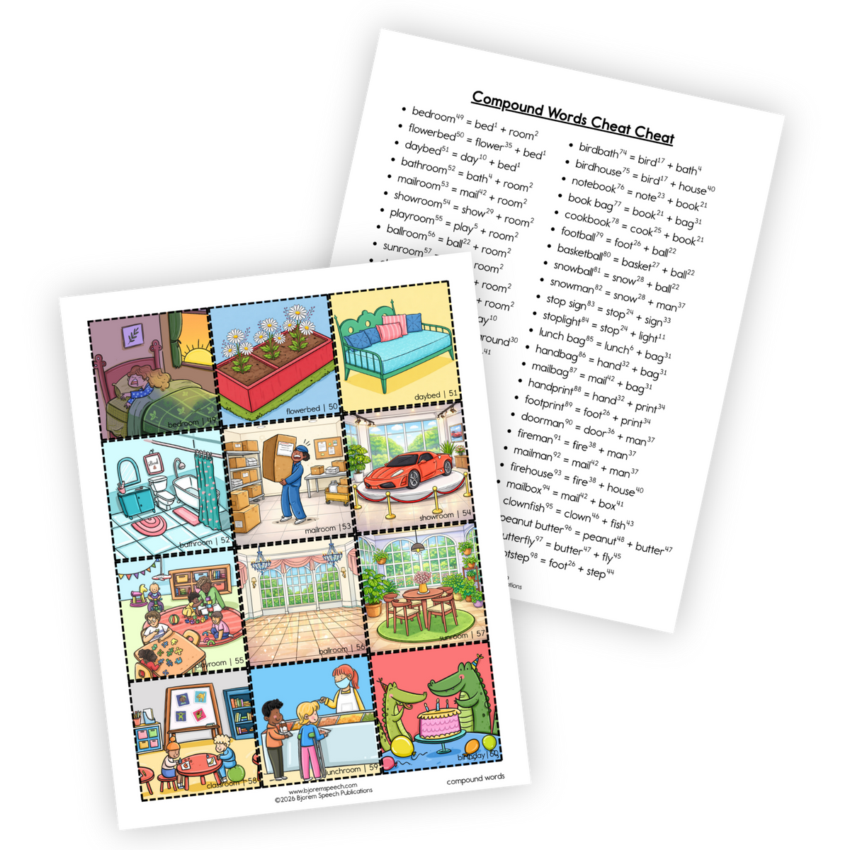 Language | Compound Words Mix & Match