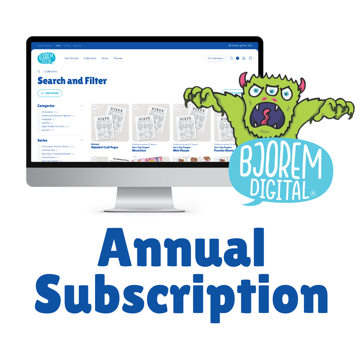 Annual Subscription $125