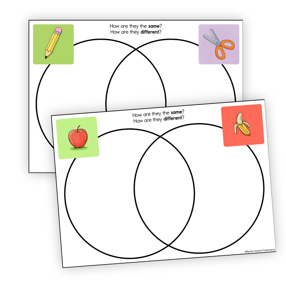 Language | Task Cards | Compare & Contrast