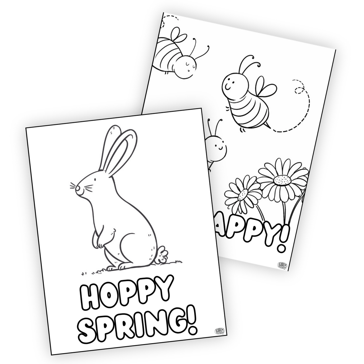 Springcolorng Pages Open-Ended | Coloring Pages – Bjorem Digital