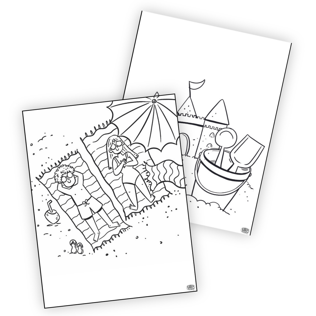 Open-Ended | Coloring Pages | Summer