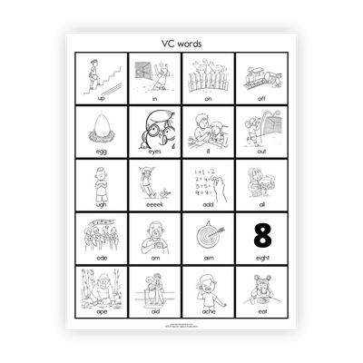 Articulation Practice Sheets | Syllable Shape