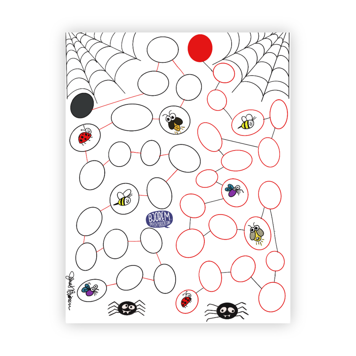 Open-Ended | Trial Sheets | Spider