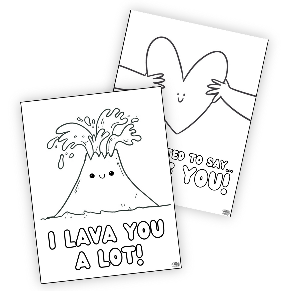 Open-Ended | Coloring Pages | Valentine's