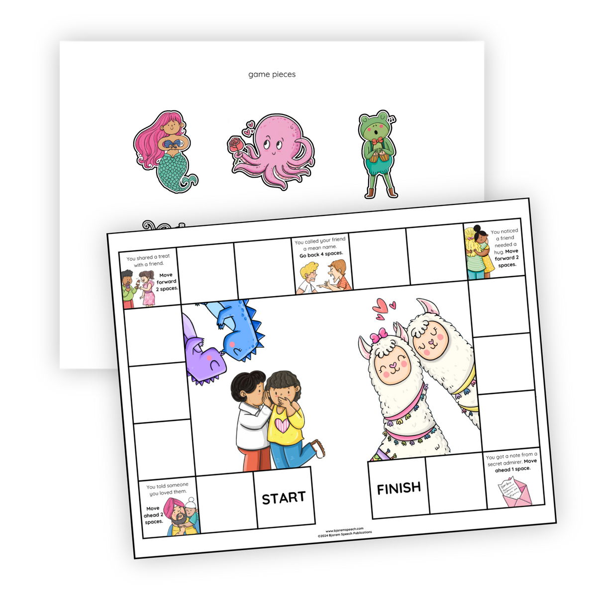 Open-Ended | Game Boards | Valentine's Day
